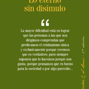 LO ETERNO SIN DISIMULO