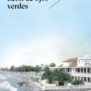 León de ojos verdes