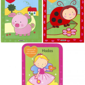 LÁMINAS DE TERCIOPELO PARA COLOREAR