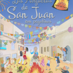 Las hogueras de San Juan en pegatinas