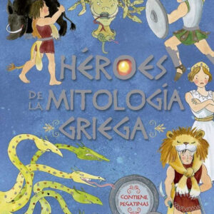 HÉROES DE LA MITOLOGÍA GRIEGA CON PEGATINAS