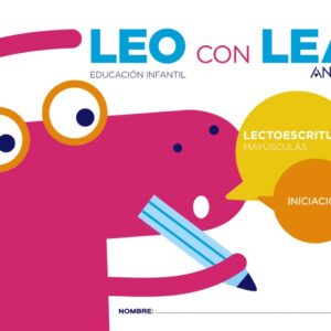 LEO CON LEA INICIACIÓN MAYÚSCULAS 3 AÑOS