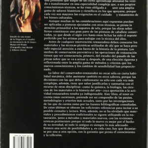 CONSERVACION Y RESTAURACION DE PINTURA SOBRE LIENZO