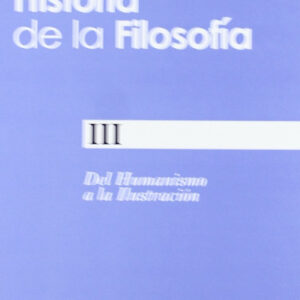Historia de la filosofía iii