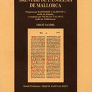 FRAGMENTS DEL BREVIARI ESGLESIA DE MCA.