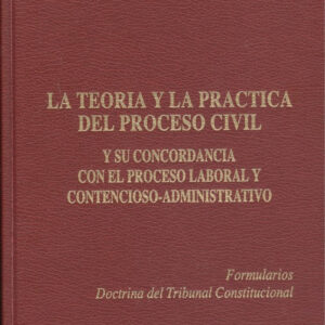 LA TEORÍA Y LA PRÁCTICA DEL PROCESO CIVIL