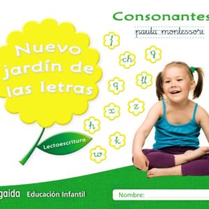NUEVO JARDIN DE LAS LETRAS 3 PAURA CONSONANTES 5 AÑOS