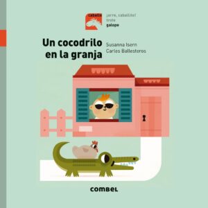 Un cocodrilo en la granja