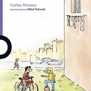 la bicicleta es mia + 8 años morada juvenil