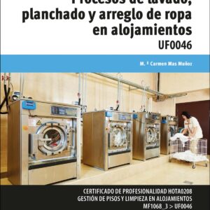Procesos lavado, planchado y arreglo ropa en alojamientos