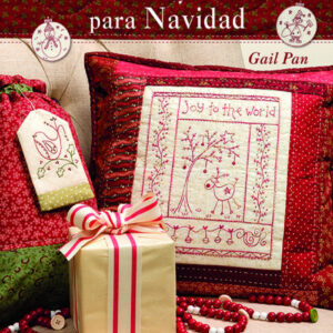 Patchwork y bordados para navidad