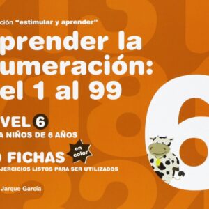 Aprender la numeración: del 1 al 99 (Nivel 6) (color)