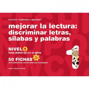 mejorar la lectura (nivel 1):discriminar letras,sílabas y palabras (color)