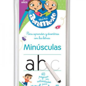MINI ABREMENTE PARA ESCRIBIR Y BORRAR MINUSCULAS