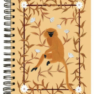 Libreta a5 tapa dura brianda 'langur dorado'