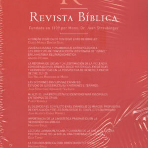 Revista biblica:año 83
