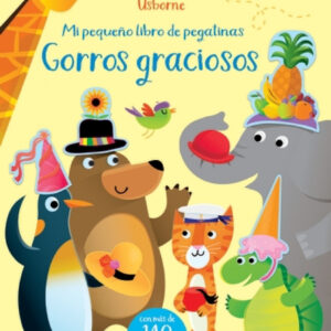 SOMBREROS GRACIOSOS PEQUEÑO LIBRO PEGATI