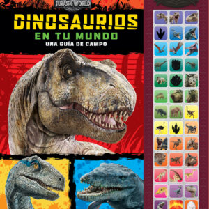 DINOSAURIOS EN TU MUNDO. TESORO DE CUENTOS CON SONIDO JURASSIC WORLD