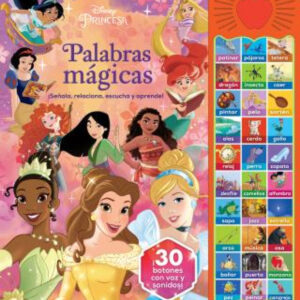 PALABRAS MÁGICAS DISNEY PRINCESAS 30 BOTONES CON SONIDO