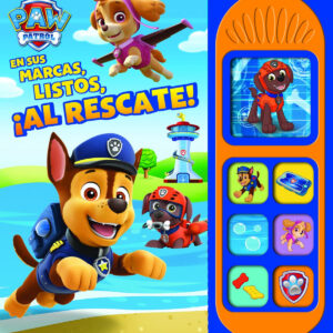 EN SUS MARCAS, LISTOS, ¡AL RESCATE! 7 BOTONES CON SONIDO PATRULLA CANINA LSB