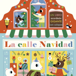 La calle Navidad. Libro acordeón