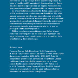 APRENDER ARQUITECTURA ENSEÑANDO CON RAFAEL MONEO