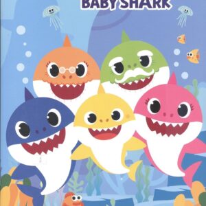 BABY SHARK. PINTA Y PEGA