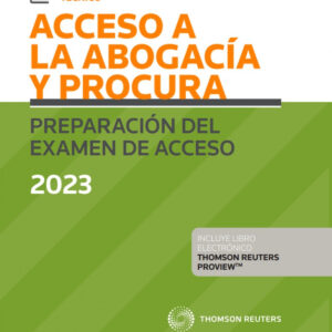 Acceso a la Abogacía y Procura. Preparación del examen de acceso 2023 (Papel + e-book)
