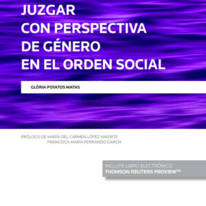 Juzgar con perspectiva de género en el orden social (Papel + e-book)