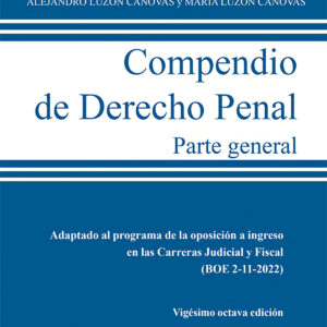 Compendio de Derecho Penal. Parte General