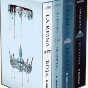 SAGA REINA ROJA ESTUCHE 4 VOLUMENES