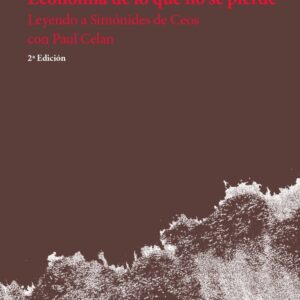 Economía de lo que no se pierde