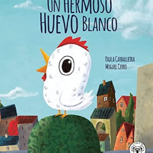 Un hermoso huevo blanco