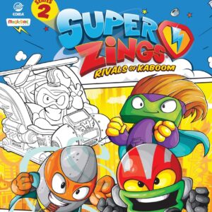 Libro para colorear Superthings Series 2 - España