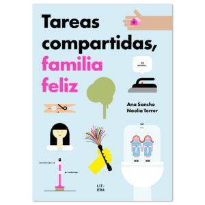 Tareas compartidas, familia feliz