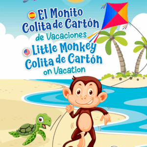 MONITO COLA DE CARTON DE VACACIONES EL