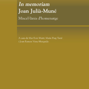 In memoriam Joan-Julià Muné