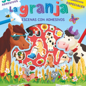 JUEGO ESCENAS CON ADHESIVOS LA GRANJA