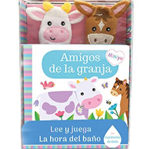 LIBRO BAÑO AMIGOS DE GRANJA LEE Y JUEGA