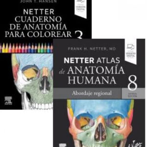 PACK CUADERNO ANATOMIA COLOREAR 3ª ED ATLAS ANATOMIA HUMANA