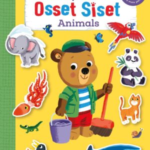 Osset Siset. El meu primer llibre d'adhesius. Animals