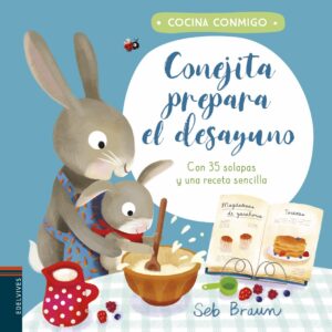 CONEJITA PREPARA EL DESAYUNO