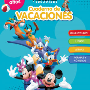 Cuaderno de vacaciones Mickey. 2-3 años (Aprendo con Disney)