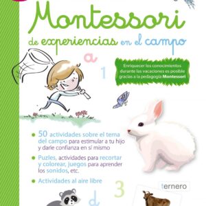 Cuaderno Montessori de experiencias en el campo