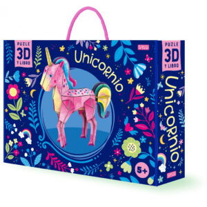Unicornio. 3D Niños. Con maqueta. Edic. ilustrado (Español)