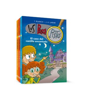 Pack Los BuscaPistas: El caso del castillo encantado # El caso del librero misterioso # El caso del robo de la Mona Louisa (Los BuscaPistas 1-3)
