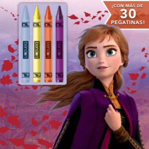 Frozen 2. Libro para colorear con ceras
