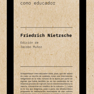 Schopenhauer como educador