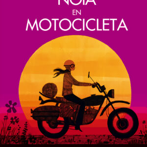 Noia en motocicleta