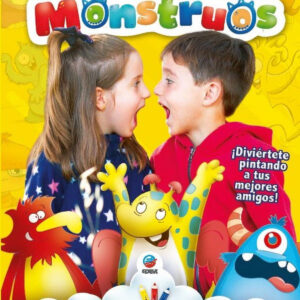 Mis Amigos Los Monstruos - Libro para colorear